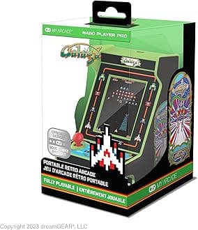 My Arcade DGUNL-4197 Galaga/Galaxian Nano Player Pro Portable Retro Arcade (2 GAMES IN 1)