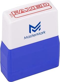 MasterMark Pre-Inked Premium Office Stamp - FAXED