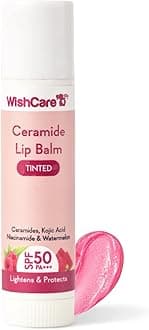 Tinted Ceramide Lip Balm with SPF50 PA+++ - Kojic Acid & Niacinamide - For Lip Lightening & Protection 5gm
