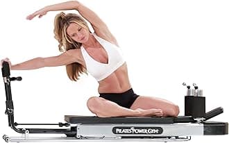 Plus Pilates Reformer - Reformer Pilates Machine, Pilates Reformer Set, Foldable Pilates Reformer Machine, Home Pilates Reformer