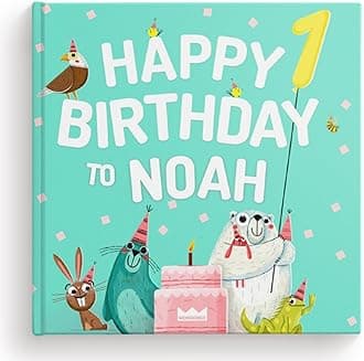 Personalized 1st Birthday Gift - Happy Birthday to You - Personalized Book for Kids (Softcover)