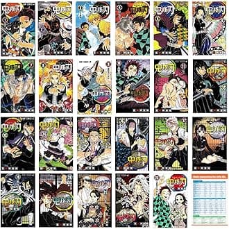 Demon Slayer Kimetsu no Yaiba Manga Vol 1 - 23 Collection ( Japanese Edition ) Basic Expression